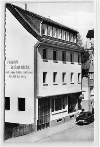Bad König Bad König im Odenwald. Pension Schlossmichel gelaufen. Gute Erhaltung.