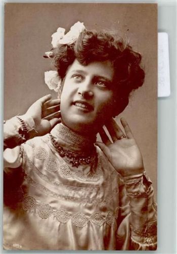 1907 Haarschmuck NPG Serie 686-6 Frauenschönheit AK