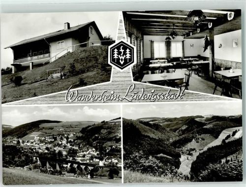 96337 W8642 Ludwigsstadt - Wanderheim des Frankenwaldvereins