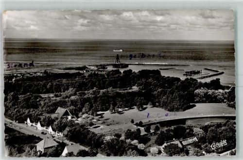 Cuxhaven Fliegeraufnahme Kugelbake
