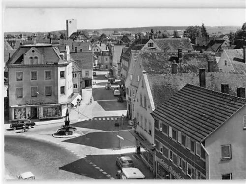 Saulgau Saulgau. Hauptstraße Röhrbrunnen gelaufen. Gute Erhaltung.