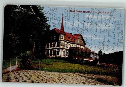 31162 W3202 Bad Salzdetfurth Gebrauchsspuren Bergschlösschen