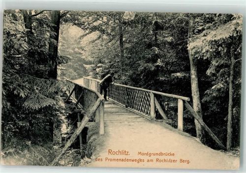 09306 O9290 Rochlitz - Mordgrundbrücke des Promenadenweges am Rochlitzer Berg