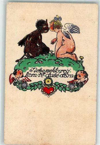 1918 Teufel und Engel