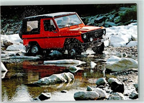 Benz 230 G Werbung