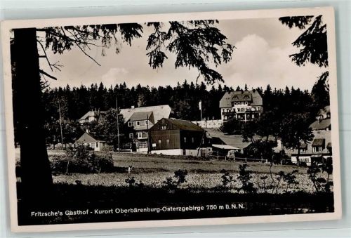 Oberbärenburg Fritzsches Gasthaus