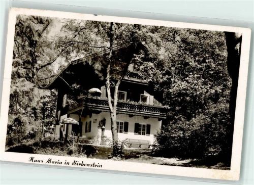 Birkenstein Haus Maria