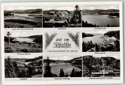Schluchsee Kraftwerk Häusern Talsperre