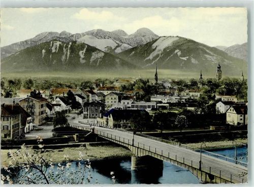 Rosenheim mit Wendelstein