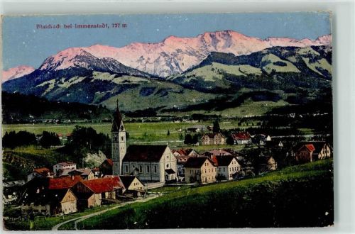 Blaichach 1918 Pfarrkirche St. Martin