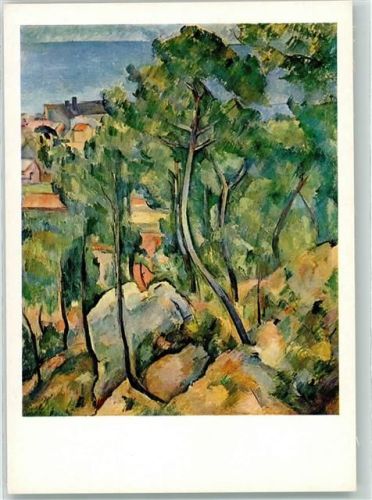 Paul Cezanne Landschaft Verlag Woldemar Klein Nr. 925 AK