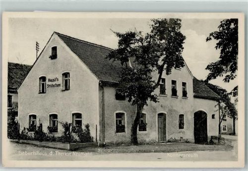 95692 W8591 Konnersreuth , Oberpf - Geburtshaus Therese Neumann Resel's Stübchen