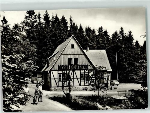 Sosa Konsum Gasthaus Köhlerhütte an der Talsperre des Friedens Auto