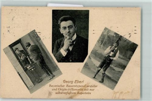 1913 Georg Eberl Bayr. Bauerntypen Darsteller