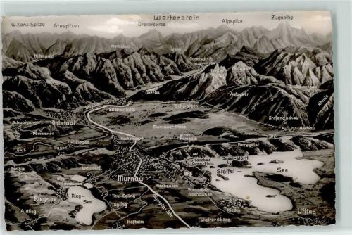 Murnau Murnau und Umgebung Alpenkette