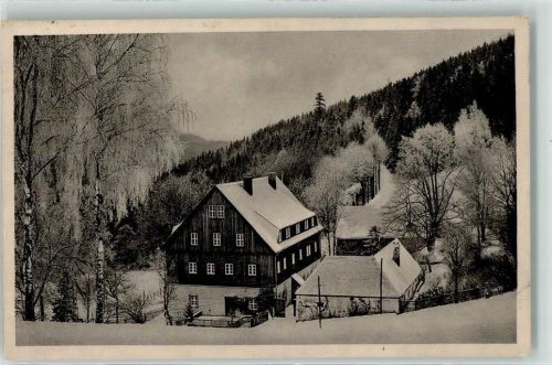 Bärenfels Landheim der Städt. Höh. Mädchenbildungsanstalt Winter