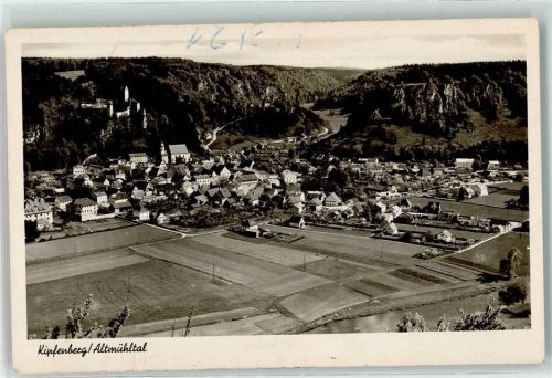 85110 W8079 Kipfenberg , Oberbayern - Burg Kipfenberg Altmühltal