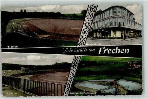 50226 W5020 Frechen Gebrauchsspuren Stadion Schwimmbad Sportpark Hauptstraße Kaufhaus
