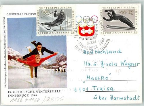 Innsbruck 1964 Winterspiele Eisstadion