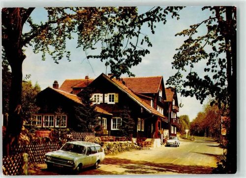 Bischofsheim Rhönhäuschen Opel Rekord Caravan 4 Türer VW 1500er