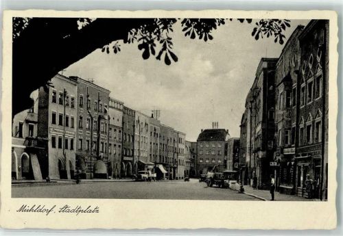 Mühldorf Stadtplatz Oltimer