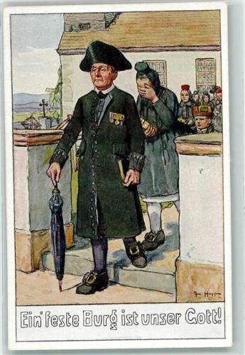 Nr. 229 Eine feste Burg ist unser Gott Kirchgang AK
