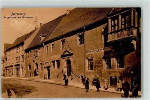 Merseburg Burgstraße Gasthaus Ratskeller