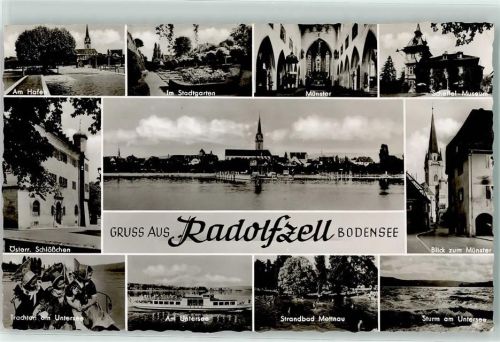 Radolfzell Österr. Schlößchen Strandbad Mettnau Münster Scheffel-Museum