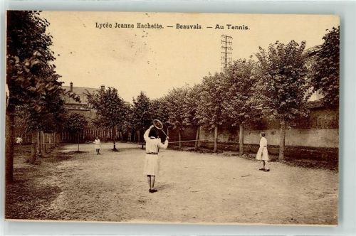 Beauvais 1932 Lycee Jeanne Hachette - Beauvais - Au Tennis