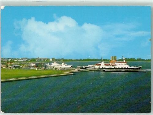 Cuxhaven Fährhafen Elbefähre Norwegenfähre Vikingfjord