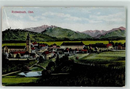 82401 W8121 Rottenbuch , Oberbay - Kirche