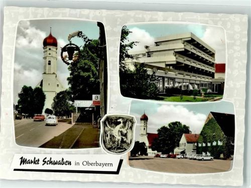 Markt Schwaben Wappen VW Käfer Auto Wappen