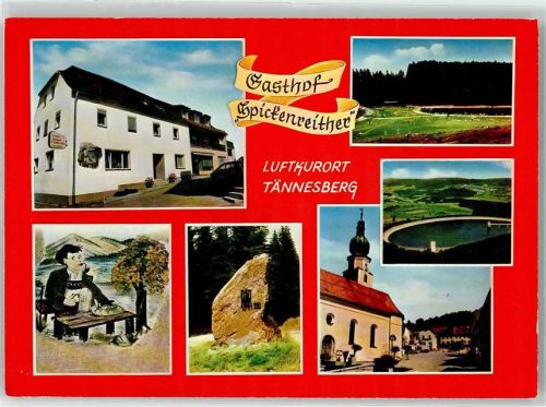 Tännesberg Gasthaus Pension Metzgerei Rich. Spickenreither