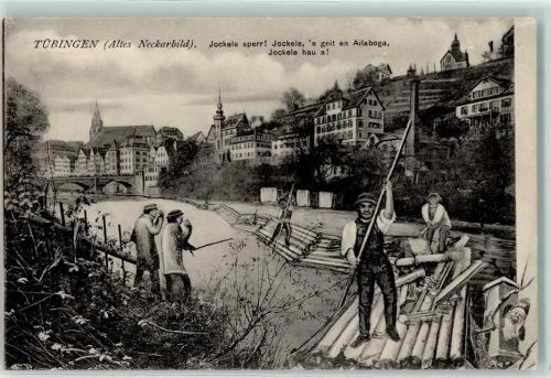 Tübingen Zwerg Gedicht Neckar