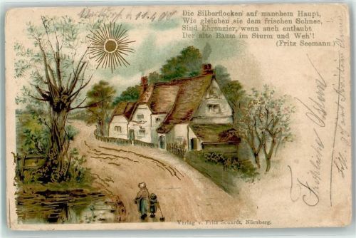 1900 Sonnenschein Litho Verlag Fritz Schardt