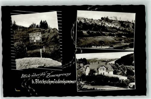 Blechschmidtenhammer Zonengrenze Blick nach Blankenstein