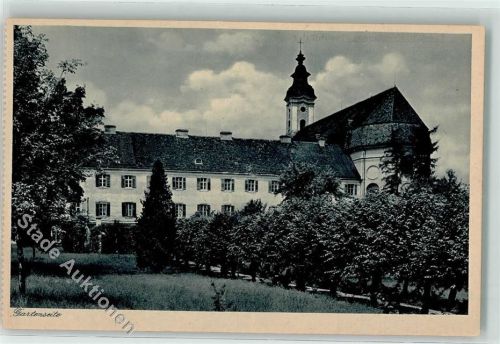 94486 W8353 Osterhofen , Niederbay - Lehr- u. Erziehungs Institut Englischen Fräulein Damenstift Garten