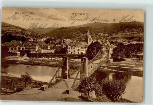Nassau 1916 Kettenbrücke