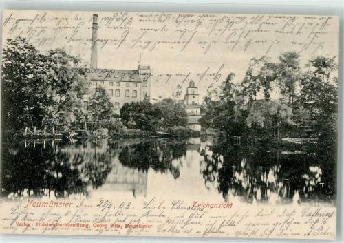 Neumünster 1903 Teich