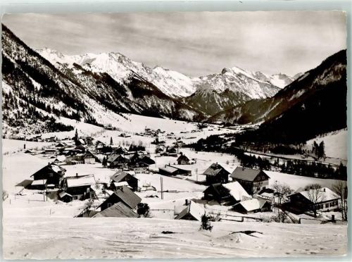 Hinterstein Winter Rauhorn Kugelhorn Schreckesee Alpelekopf Schänzlesp. Schänzleskopf