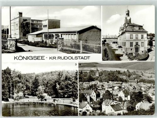 Königsee Goethe Oberschule Rathaus Waldbad