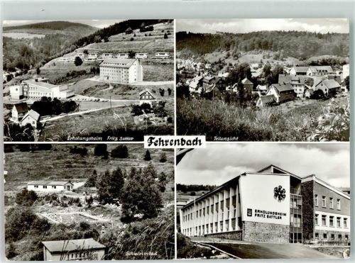 Fehrenbach Erholungsheim Fritz Sattler Schwimmbad