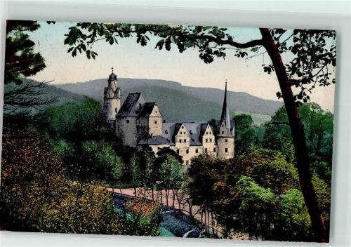 Hartenstein Schloß Stein Ort lt. Stempel