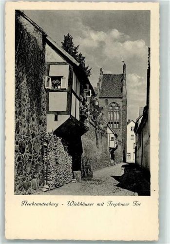 Neubrandenburg Wiekhäuser Treptower Tor