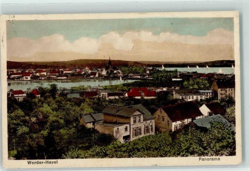 Werder Bahnpost Berlin Magdeburg Zug 364 29.3.1932