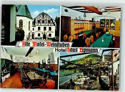 Beilstein Gasthaus Alte Mosel Weinstuben Hotel Haus Lipmann