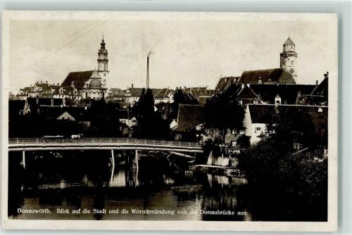 Donauwörth Heilig Kreuzkirche Wörnitz Donaubrücke Liebfrauenmünster