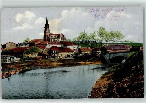 Saint-Mihiel 1914 Pannes Mosel Brücke Kirche Feldzug 1914-1915 WK I