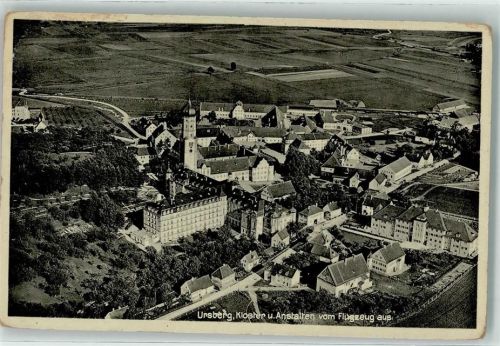 Ursberg Fliegeraufnahme Kloster Anstalten