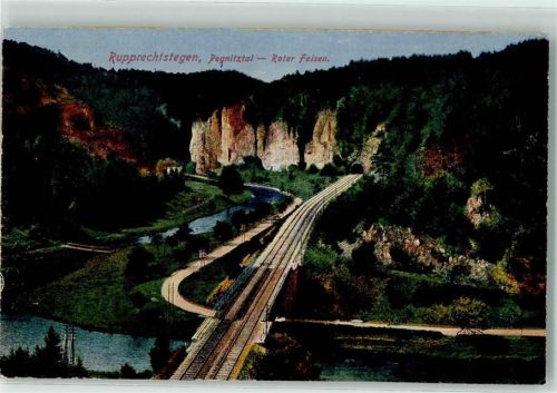 Rupprechtstegen Pegnitztal Roter Felsen Tunnel Gleise